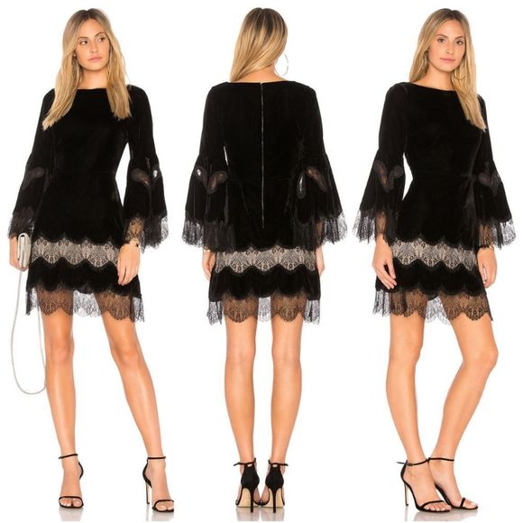 ALICE + OLIVIA LEANN DRESS